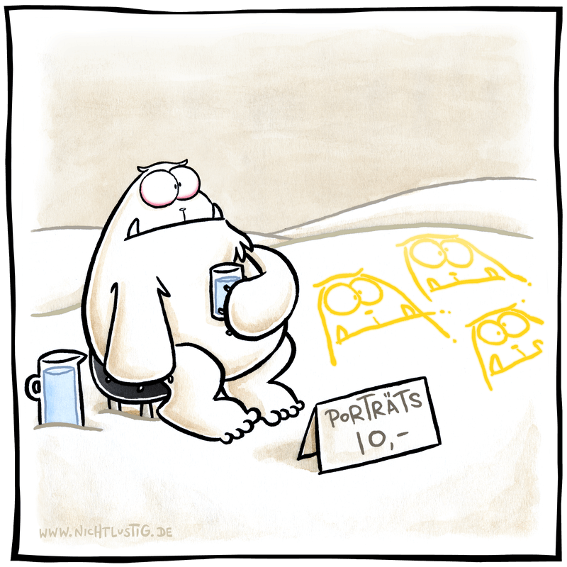 Vorschau eines NICHTLUSTIG-Cartoons von Joscha Sauer